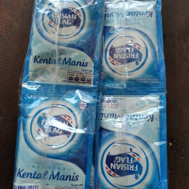 

Susu Frisian flag putih kental manis