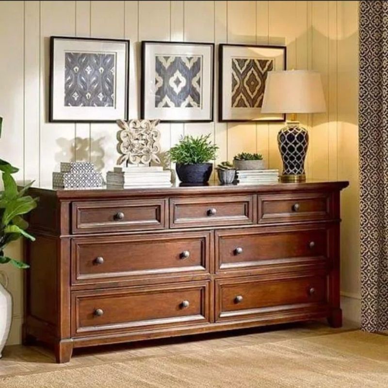 DRAWER NAKAS LACI BUFET LACI KAYU JATI