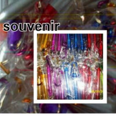

Souvenir pulpen karabiner Bening / Dop
