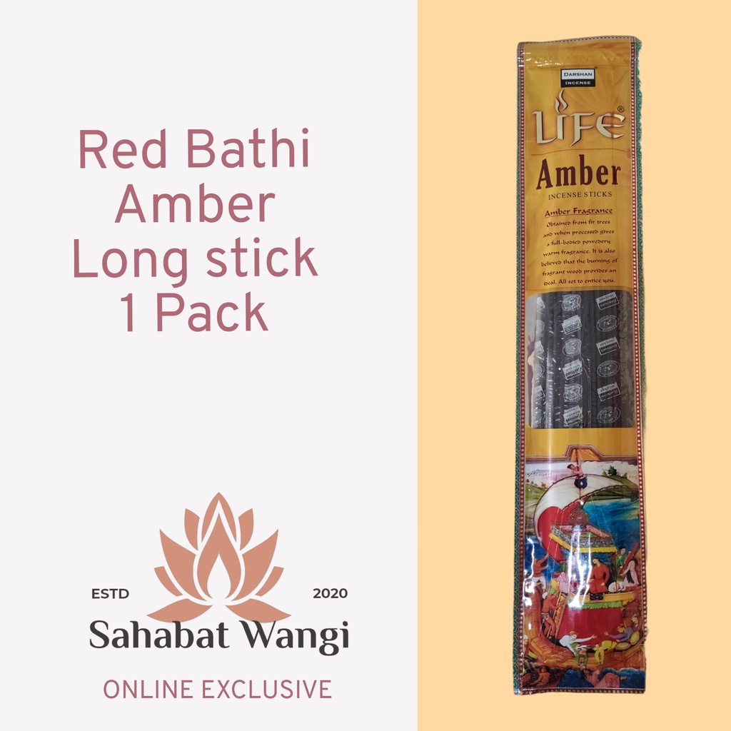 Dupa Hio Wangi India Darshan Amber (LONG STICK)