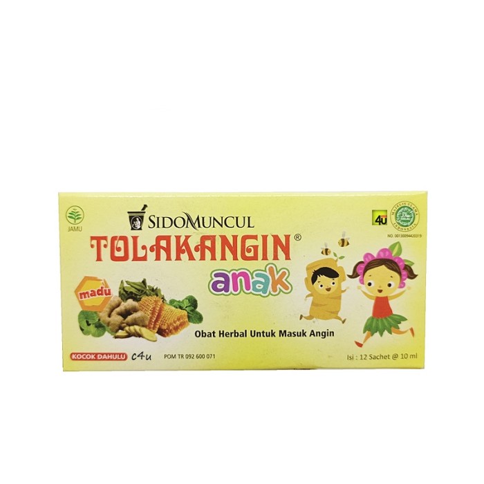 

Sido Muncul - Tolak Angin / FLU / Anak - 1 kotak isi 12 sachet - TA Anak (BERKUALITAS)