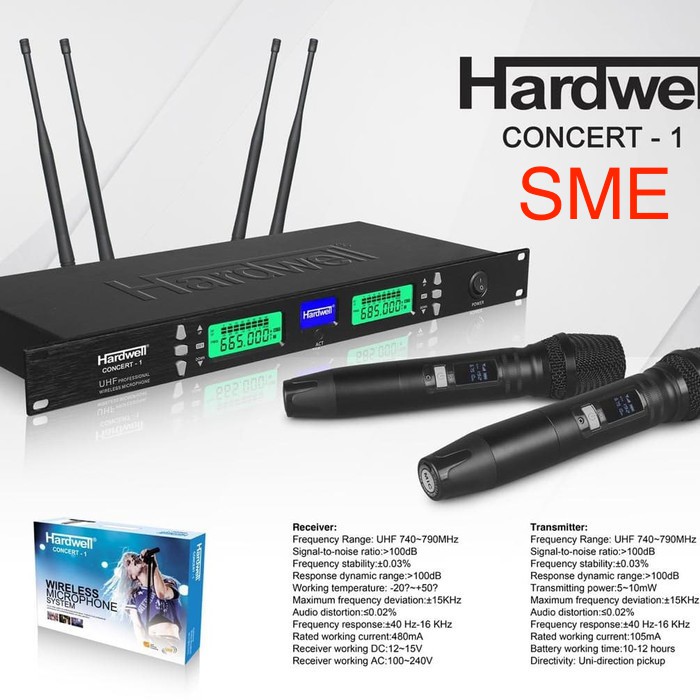 HARDWELL CONCERT 1 / HARDWELL CONCERT-1 Wireless Microphone