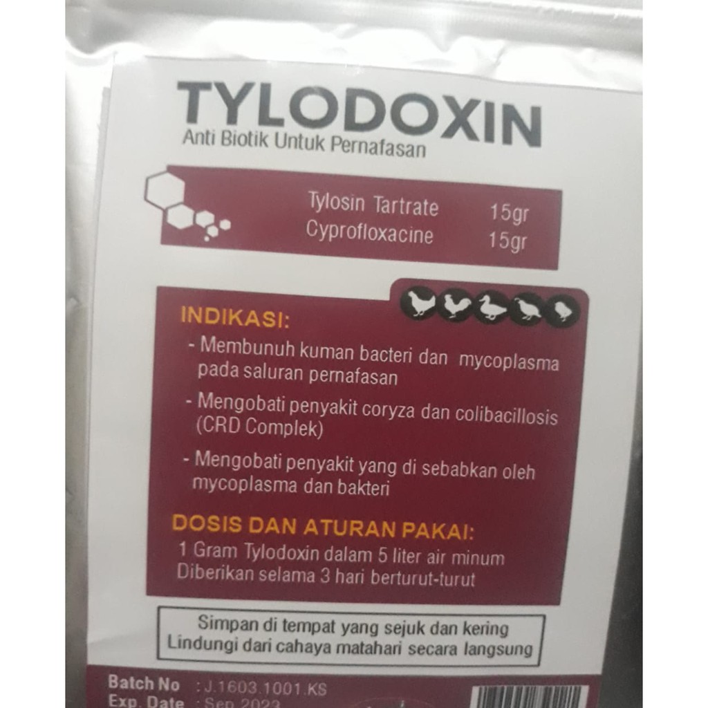 

Tylodoxin 100g