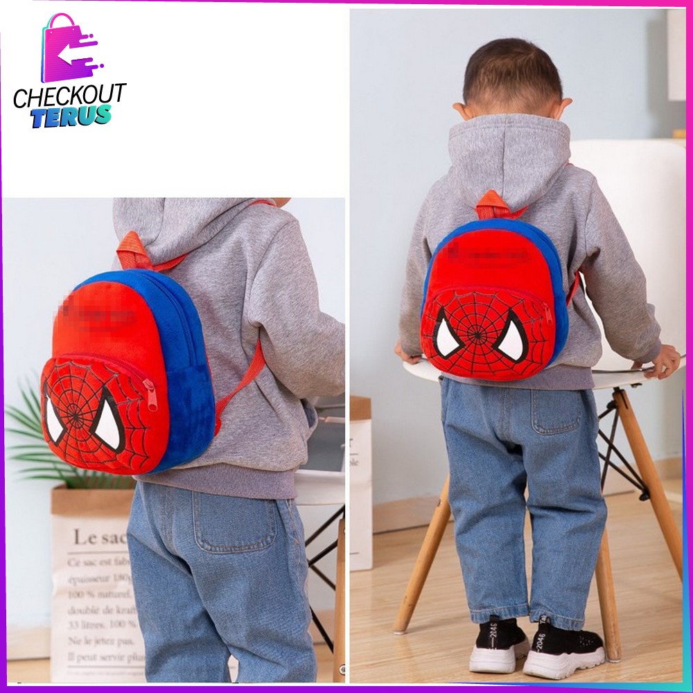 CT T31 Tas Ransel Anak Karakter Kartun Lucu Tas Ransel Anak Sekolah TK SD Tas Ransel Mini Anak Sekolah Import