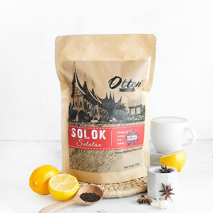 Otten Coffee - Solok Selatan Natural Process 500g Kopi Arabica