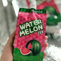 

lotte water melon ice 160ml / es rasa semangka