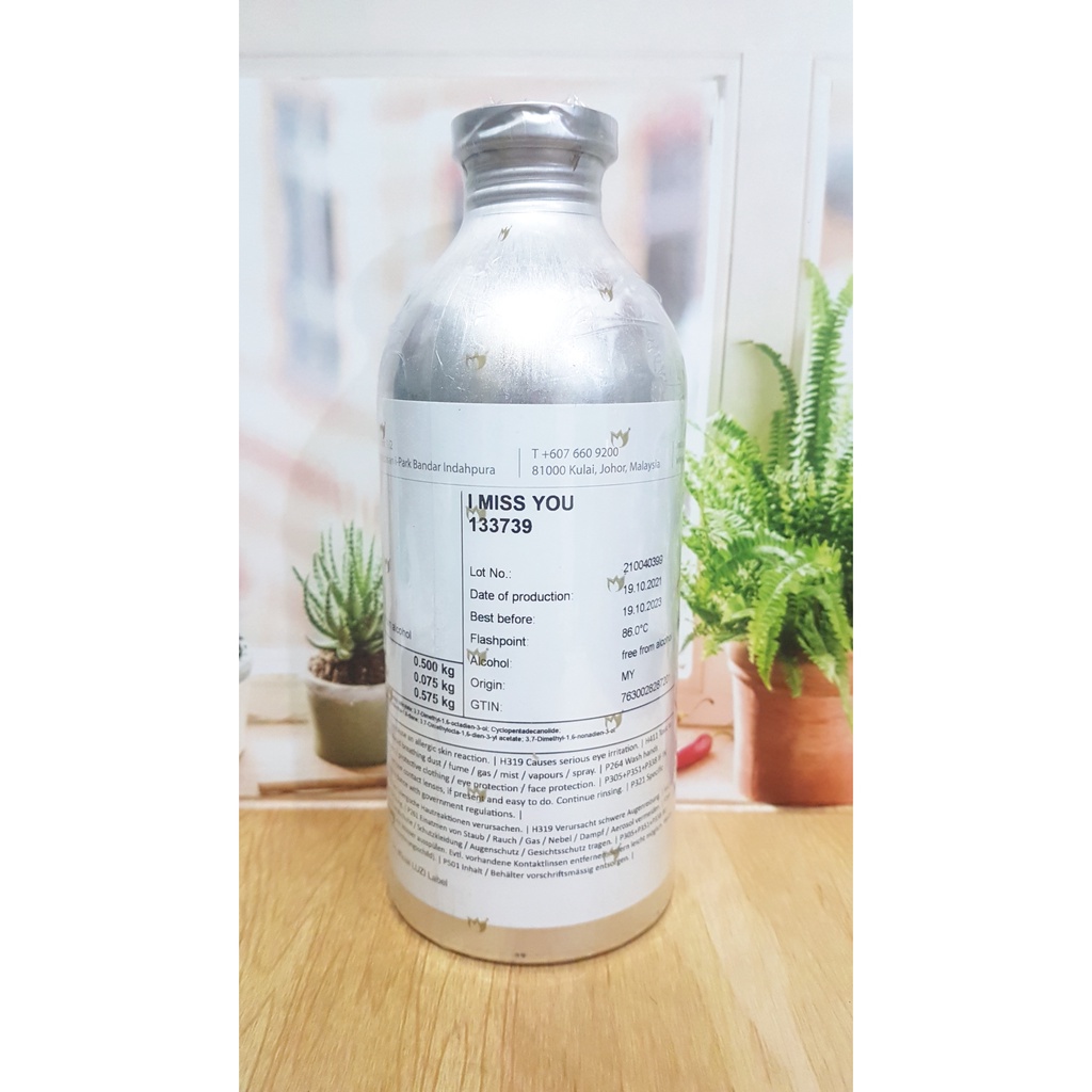 I MISS YOU inspired CHRISTIAN D. MISS D. EDP by Luzi kemasan segel 500ml