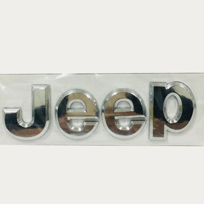 Emblem JEEP Chrome