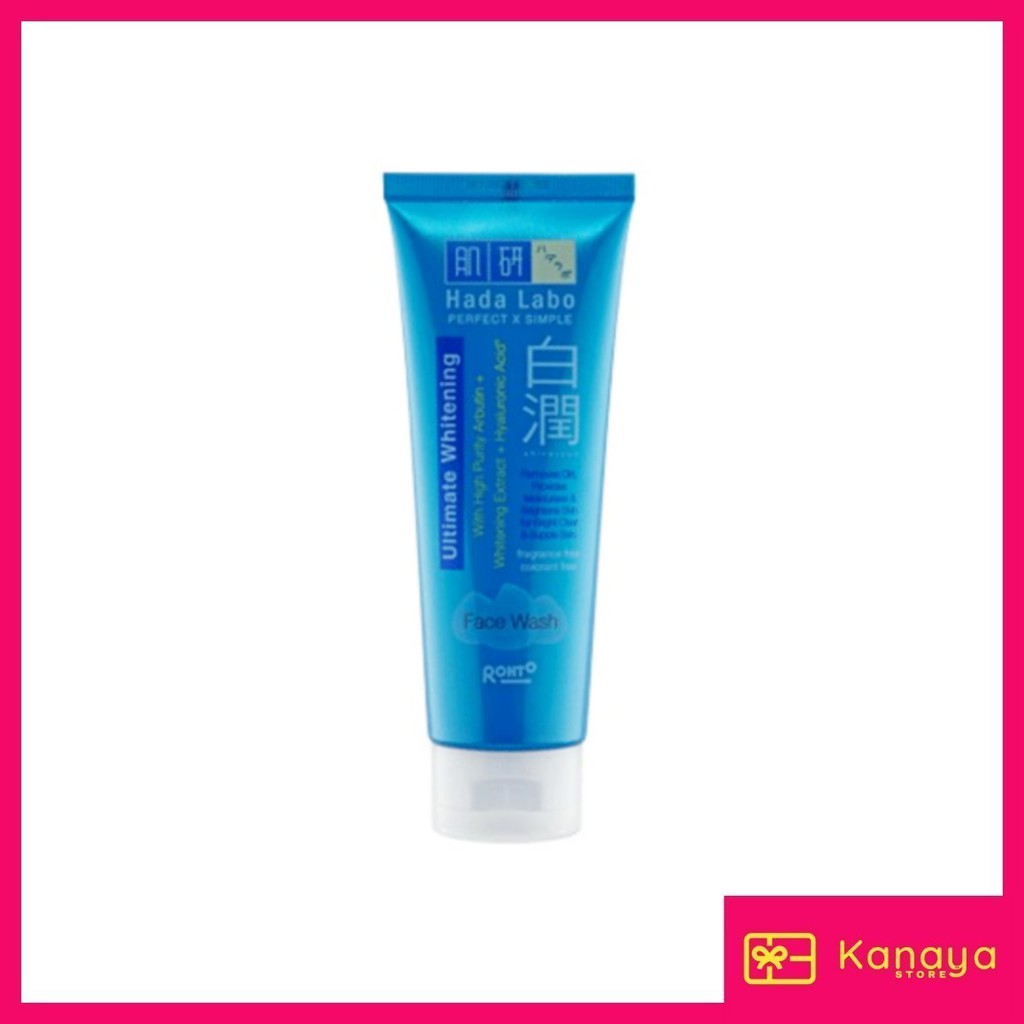 (BISA COD) Hada labo Shirojyun Ultimate Whitening Face Wash