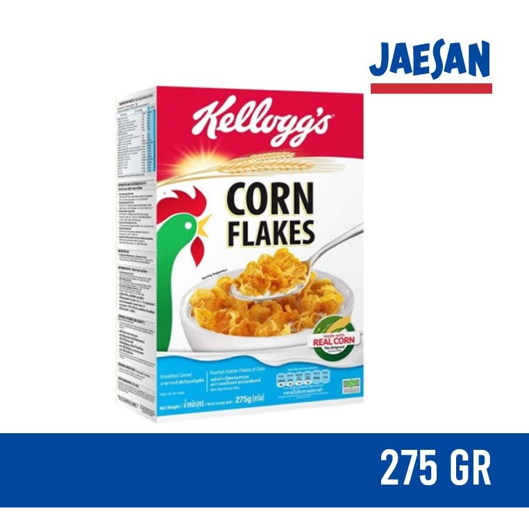 

Kelloggs Corn Flakes 275 gr sereal jagung kellogg's kelog