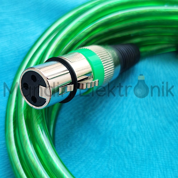 Kabel Mic 5m Jack Socket Canon to Akai Mono 5 Meter - Kabel Mic 5 Meter