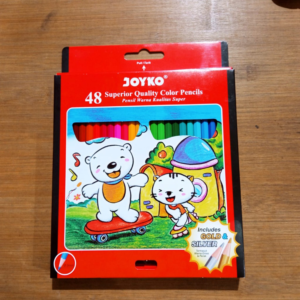 

PENSIL WARNA JOYKO PANJANG 48 WARNA JOYKO / PENSIL WARNA JOYKO 48 WARNA