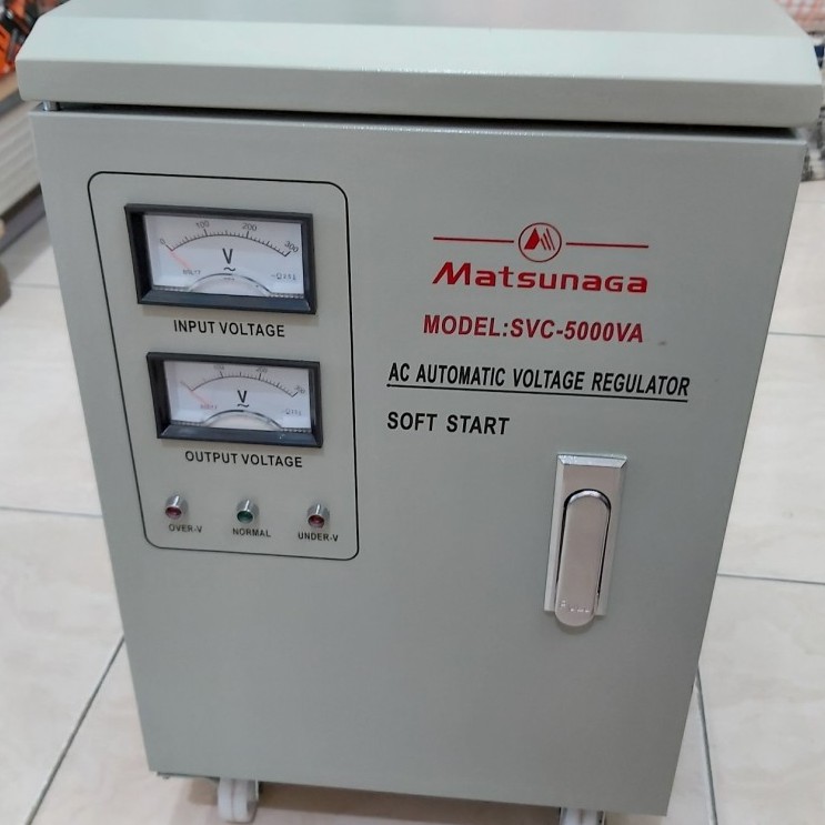 stabilizer listrik MATSUNAGA 5000wat 5000va 5000watt stavol