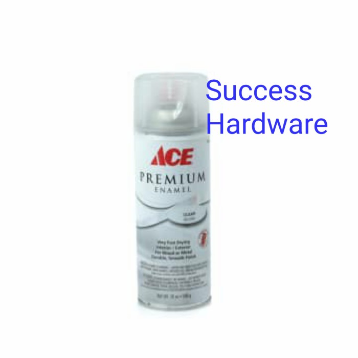 

Star Ace Premium Enamel Cat Semprot - Transparan Glossy Spraypaint Clear Diskon