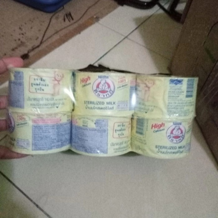 susu beruang Thailand 140 ml 1pack 12 pcs