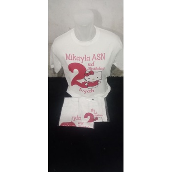Kaos Hello Kitty Untuk Ulang Tahun Anak