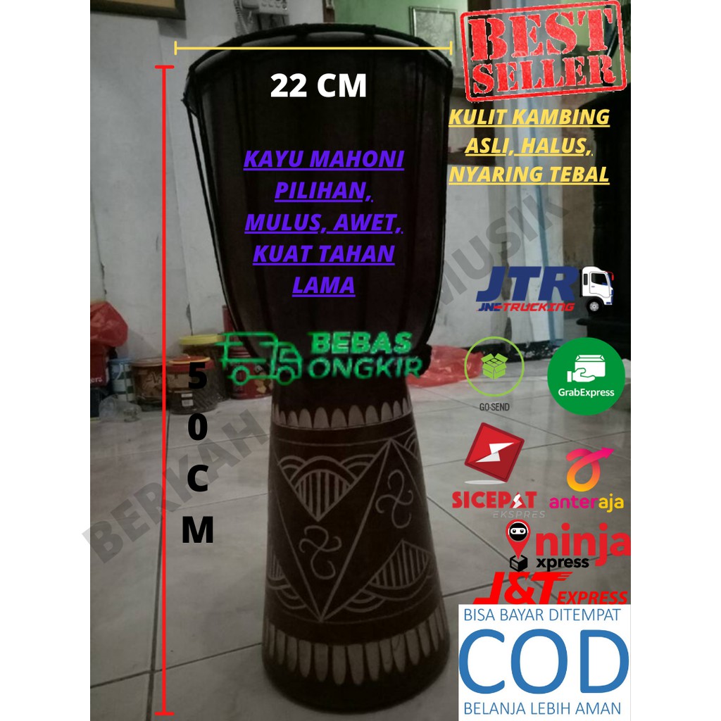 Jimbe 50cm Jimbe 50 cm Jimbe ukuran 50cm JIMBE UKURAN BESAR JIMBE BESAR JIMBE JUMBO DJIMBE BESAR JEM