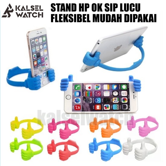 OK SIP Stand Phone Holder Stand Penyangga Hp Hape dan Tab / Dudukan Pendiri Folding Desktop Support Stand Phone Holder Standing HP Liftable Foldable Standing Meja Meeting Zoom / Stand Lipat Liftable Foldable Handphone Hafe Universal HP Tablet di Meja HP15