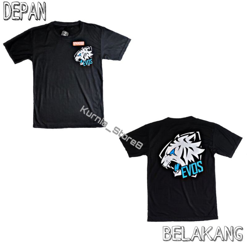 Kaos Freefire Anak Evos / Baju FF Evos Anak dan dewasa / Kaos Baju Anak Free Fire Team Evos E Sport 