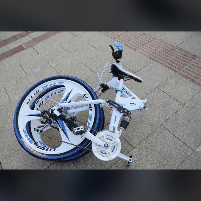 Sepeda Mtb Lipat 26 Lavender468