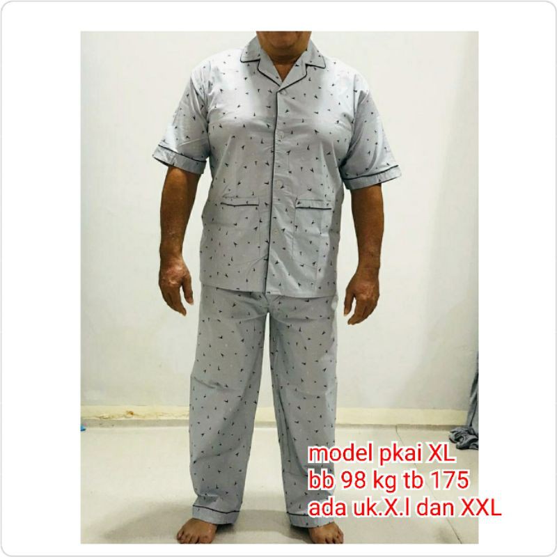 Cp  piyama jumbo katun stret 1357/58