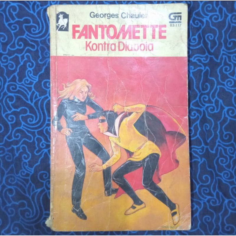 Novel Fantomette Kontra Diabola by Georges Chaulet