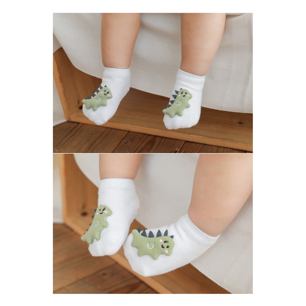 Prewalker kaos kaki 3D motif animal&amp;Fruit anti slip