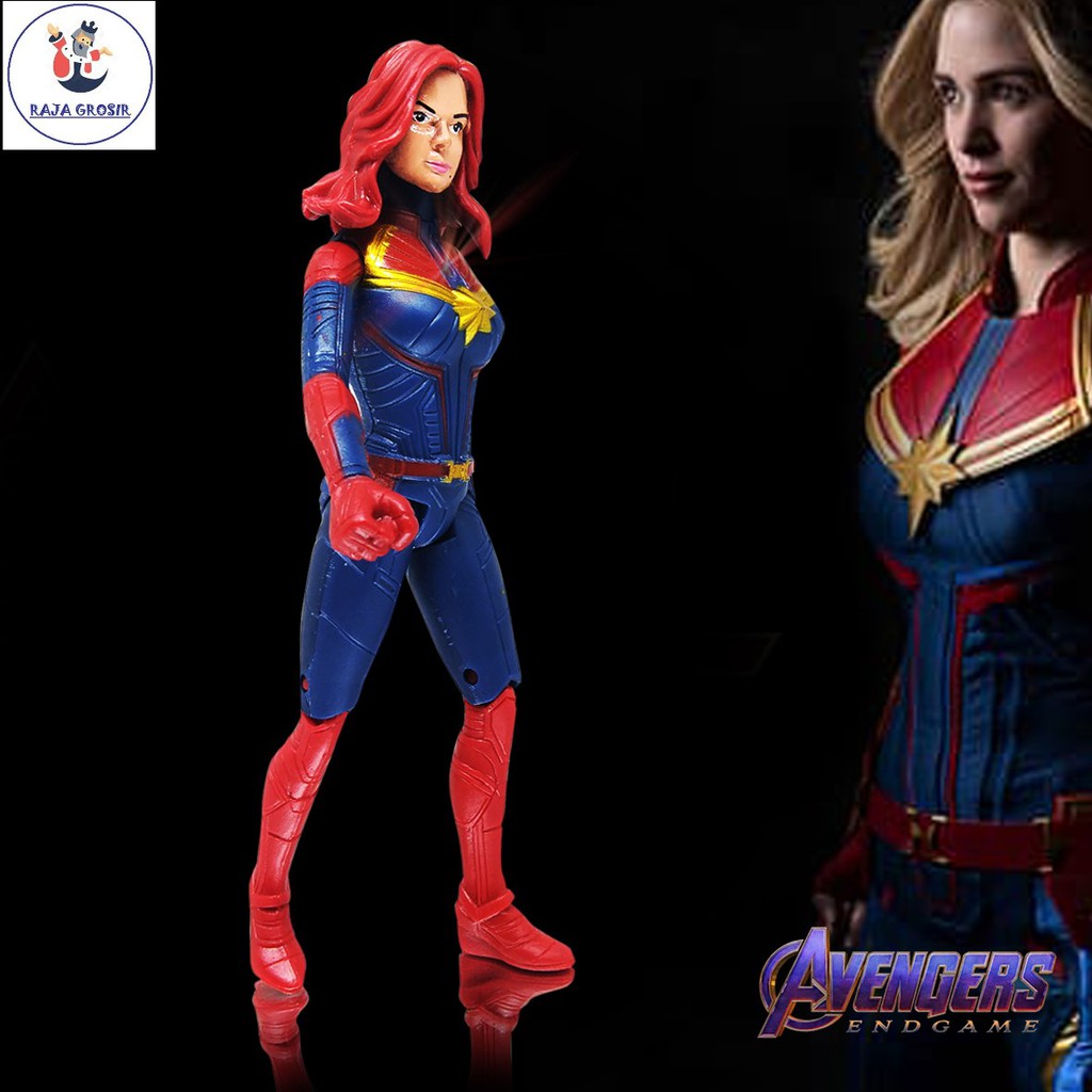 Mainan Action Figure Marvel Avengers / Mainan Anak Action Figure Avengers Captain Marvel