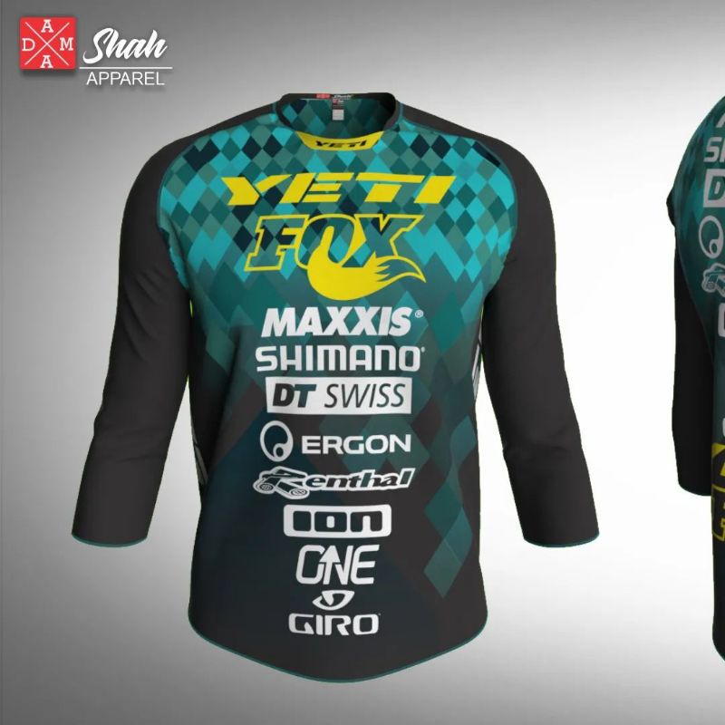 Jersey MTB Enduro YETI 02