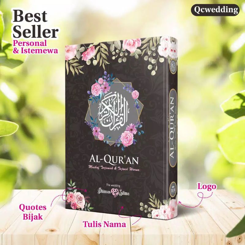 

AL QUR'AN CUSTOM NAMA UNTUK KADO MAHAR