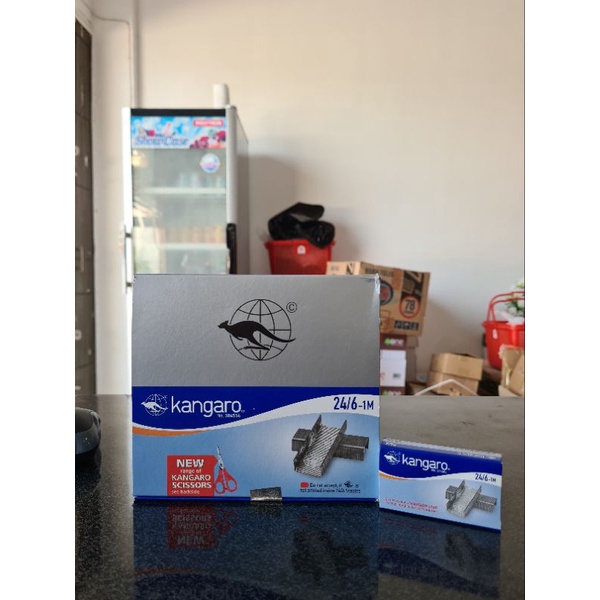 

Isi Staples Kangaroo 24/6 Isi Staples Satuan Besar Isi Necis 24/6 Isi Staples HS45