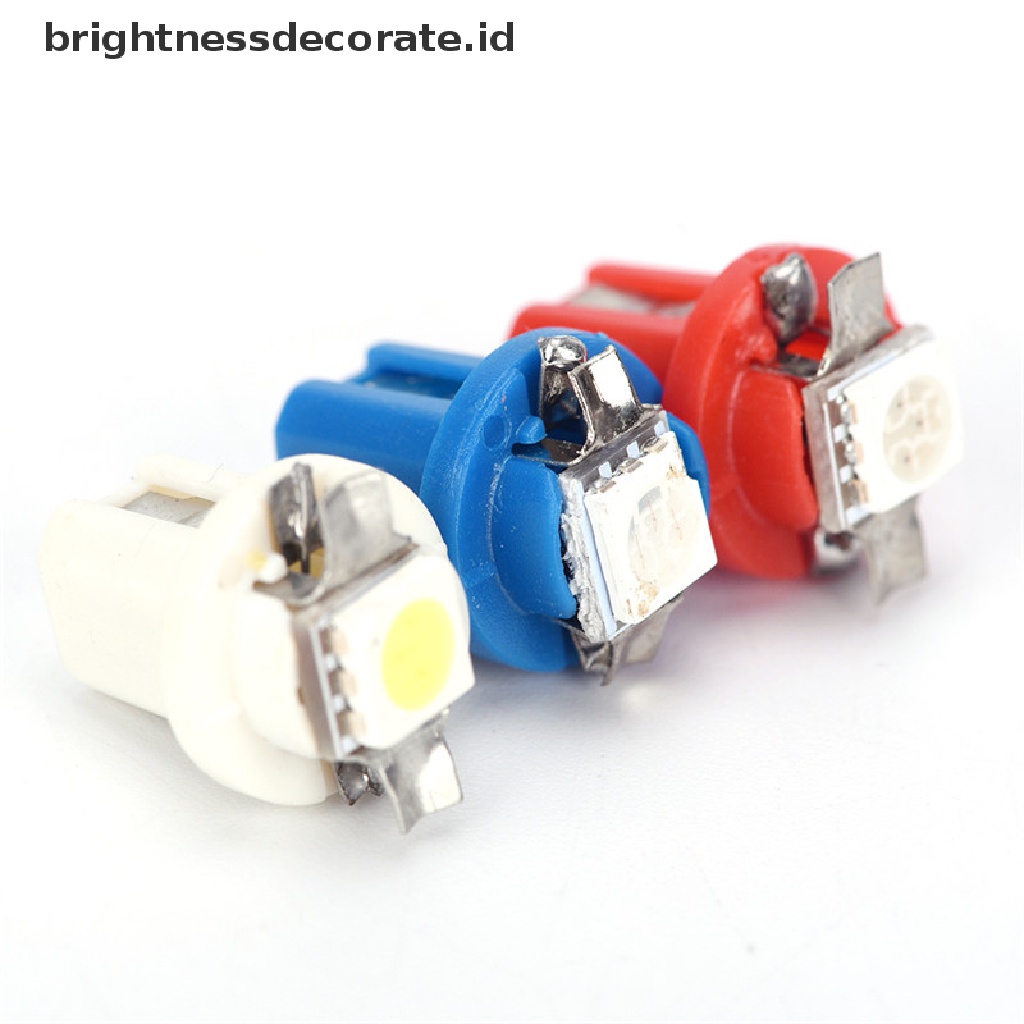 [birth] 10X T5 B8.5D Gauge LED Car Dashboard Side Interior Dash Lights Bulbs Indicator [ID]