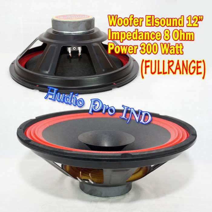Sale Woofer 12" Elsound / Speaker Bass 12 In / Woofer Speaker 12 Inch Sale