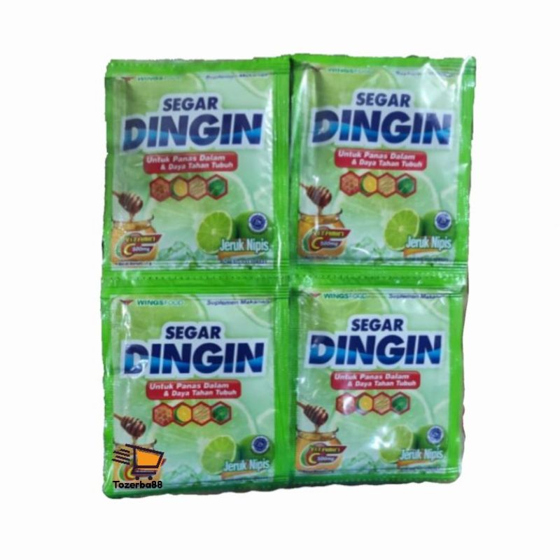 SEGAR DINGIN 1 RENTENG ISI 12 SACHET