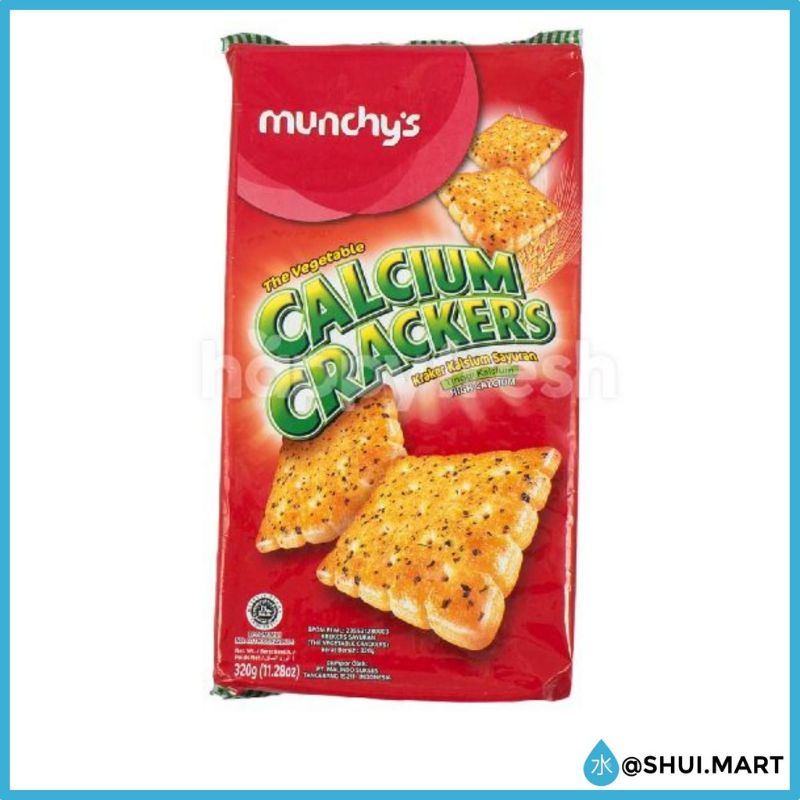 

HALAL BPOM ML MUNCHYS MUNCHY'S CALCIUM CRACKERS 320 GR MALAYSIA