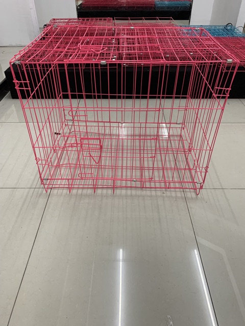 Kandang Besi Lipat Ukuran 70 x 50 x 60 Untuk Anjing dan Kucing-4