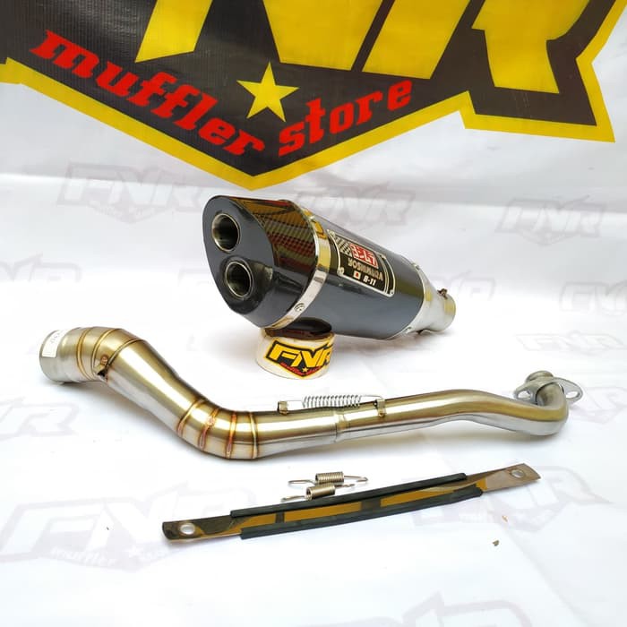 Knalpot RACING YOSHIMURA R11 Stainless Carbon NMAX - PCX - XMAX - AEROX - VARIO 150
