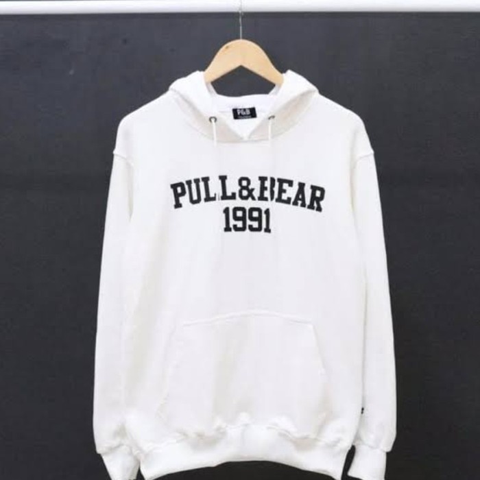 JAKET HOODIE PRIA WANITA PULL AND BEAR COTTON FLEECE FASHION BRANDED/COD