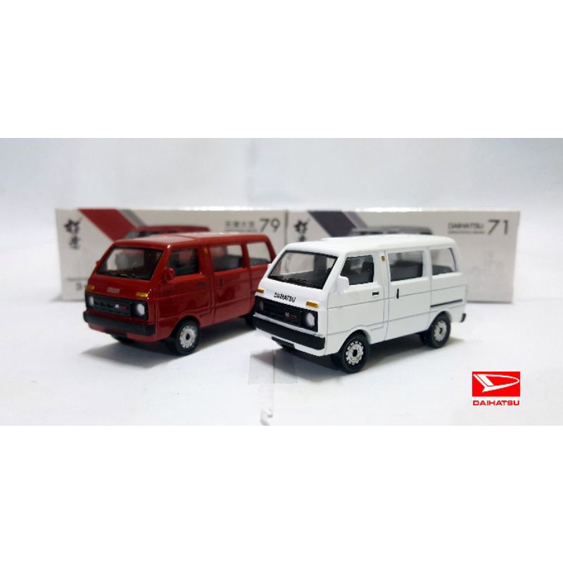 satu 1 set Diecast Daihatsu Hijet 1000 merah dan Putih by Xcartoys, Democratic brand