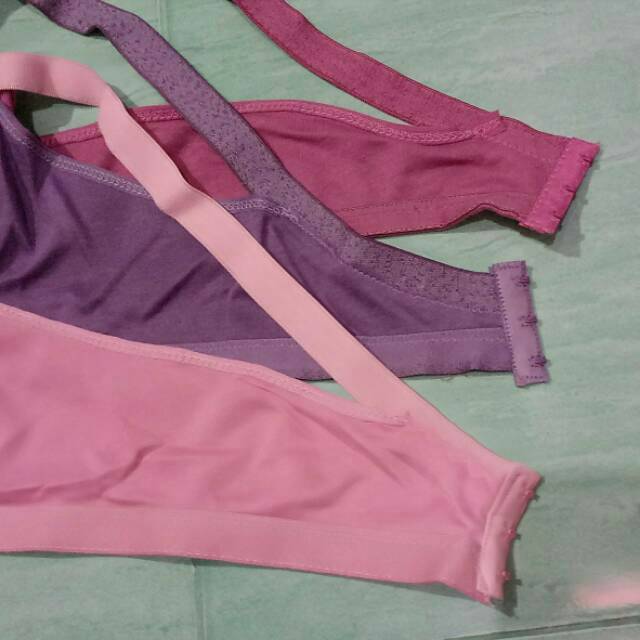 Bra BH Wanita Super Jumbo tanpa busa Sport Bra tebal murah adem size 44 &amp; 46