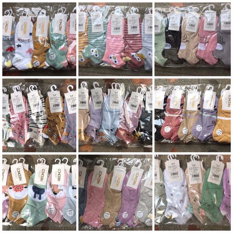 Satu Pasang Kaos Kaki Mata Kaki  MK Import