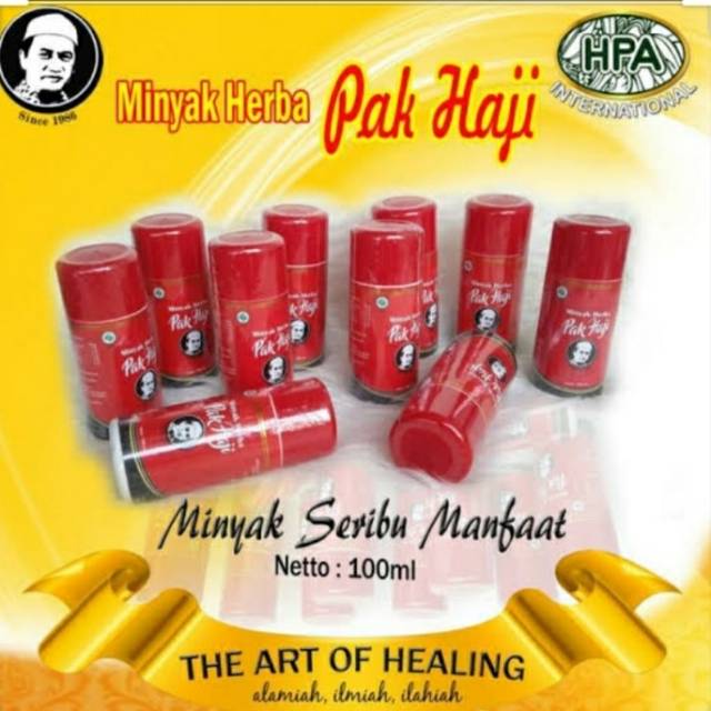 Minyak Herba MPH HPA Mengobati Luka Stroke Tulang Demam