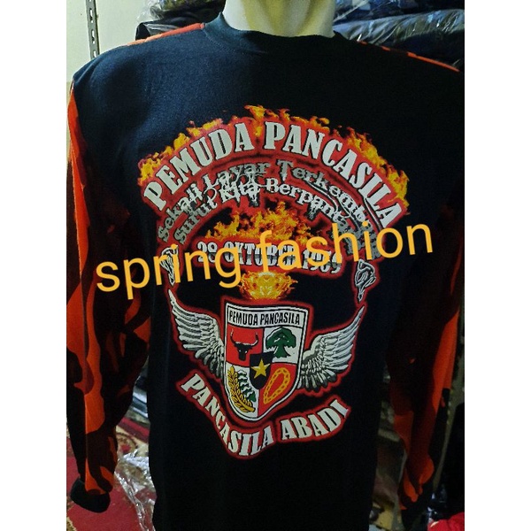 Kaos Pemuda Pancasila Reglan Tangan Panjang - Kaos Reglan Pemuda Pancasila Tangan Panjang