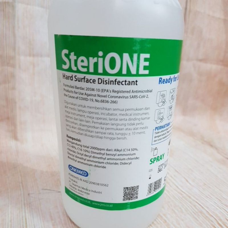 One med  Steri one spray 500 ml disinfectan