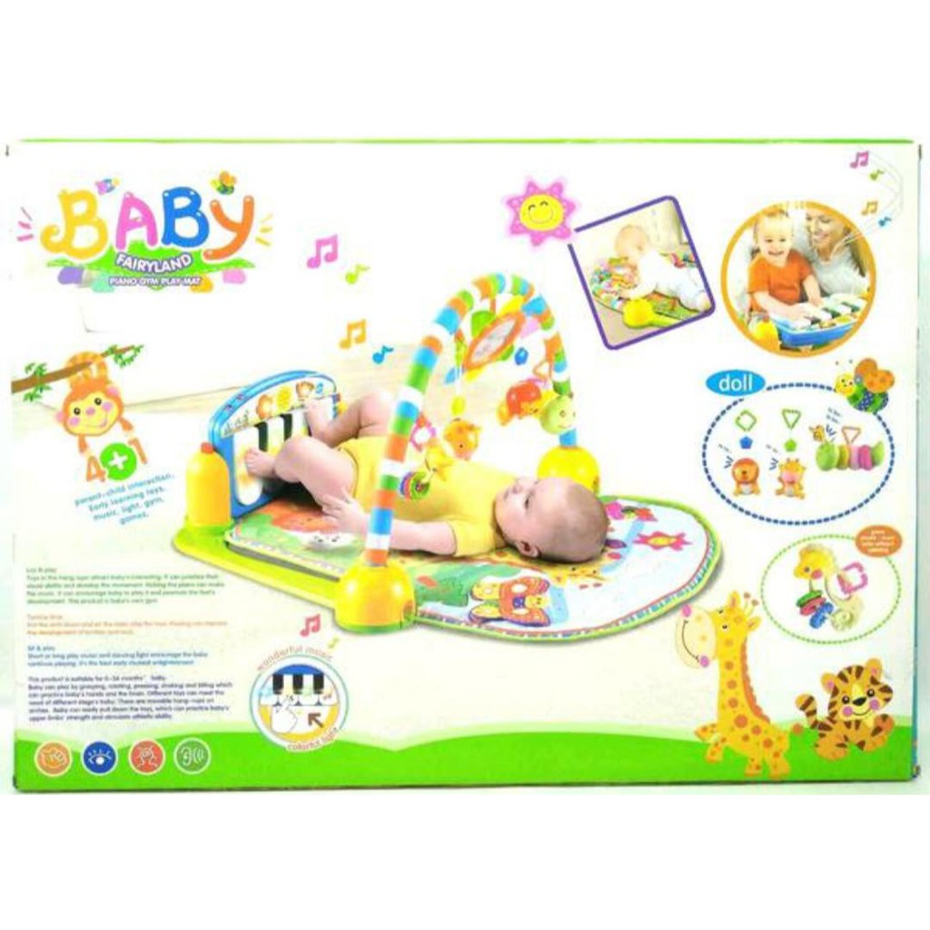 Baby Fairyland Piano Gym Play Mat