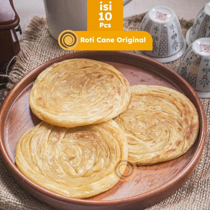 

Roti Cane Original isi 10 Pcs / Canai / Maryam / Konde Isi 10 Pcs