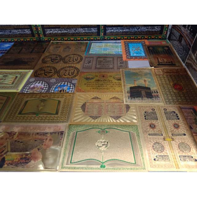 Banting Harga Poster Hologram Surah Yasin ,asmaul Khusna ,ayat Kursi,masjid Nabawi, Pintu Kabah Dll 0pDXgEh59BgNb