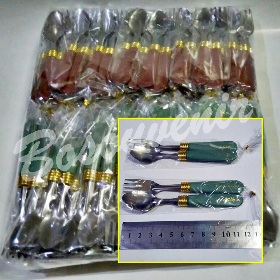promo Souvenir Sendok/garpu bungkus plastik