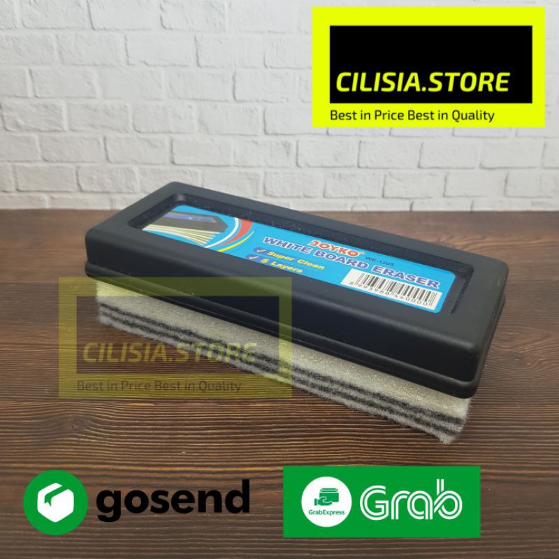 

Penghapus Papan Tulis Whiteboard Eraser Joyko WE-1205 Isi 5 Lapis