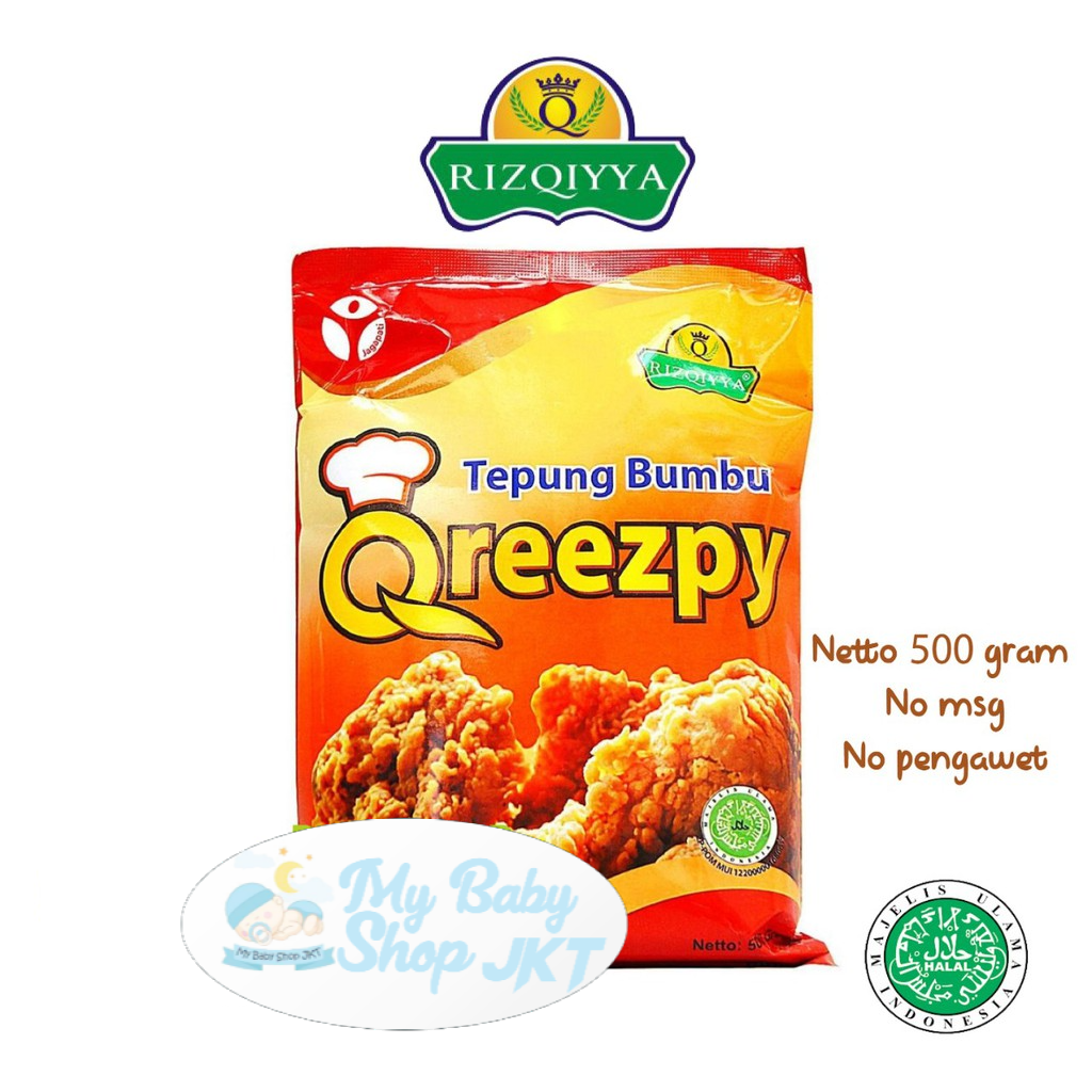 

SC03 Tepung Qreezpy 500gr NO MSG / Tepung bumbu serba guna NON MSG Nafisa Tepung Bumbu